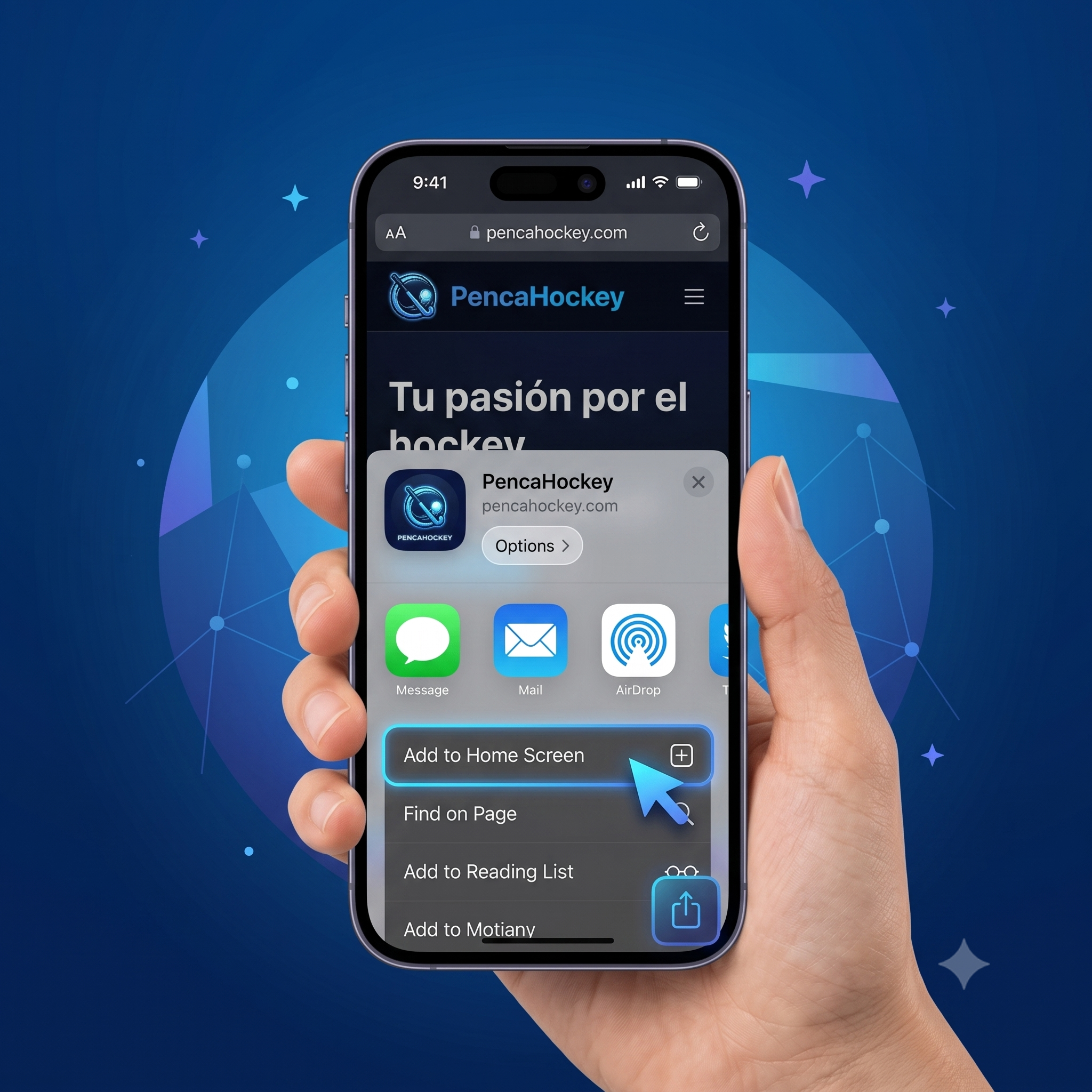 PWA iOS Installation guide